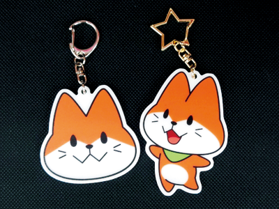 ダイタク アクキー 全12種）シークレットメタリック風 アクリルキーホルダー - 阪神